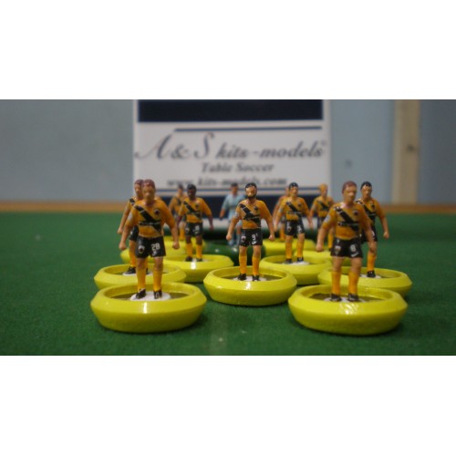 Subbuteo Andrew Table Soccer AEK Training Jersey 2016-2017 on WSB Professional Bases